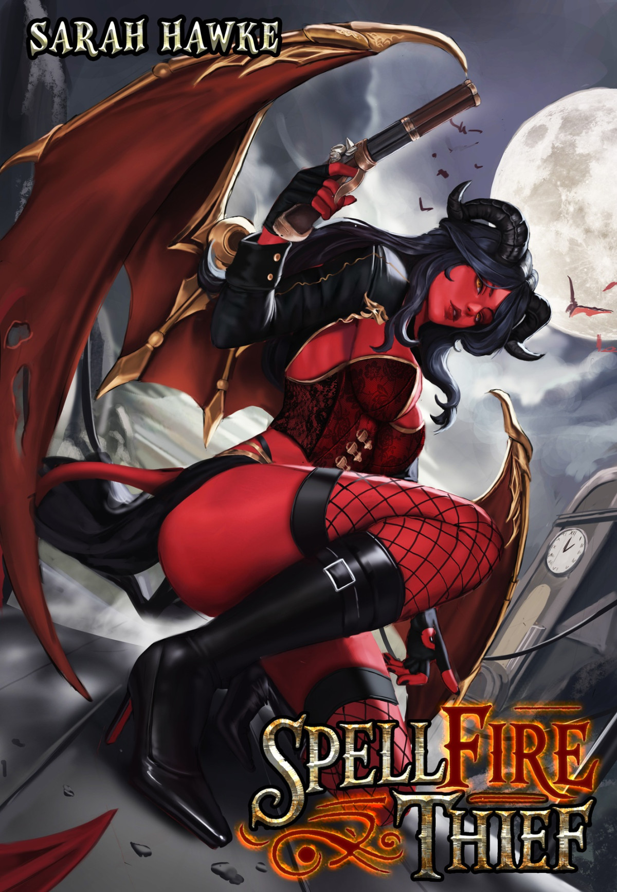 Spellfire Thief A Magitek Harem Fantasy Sarah Hawke