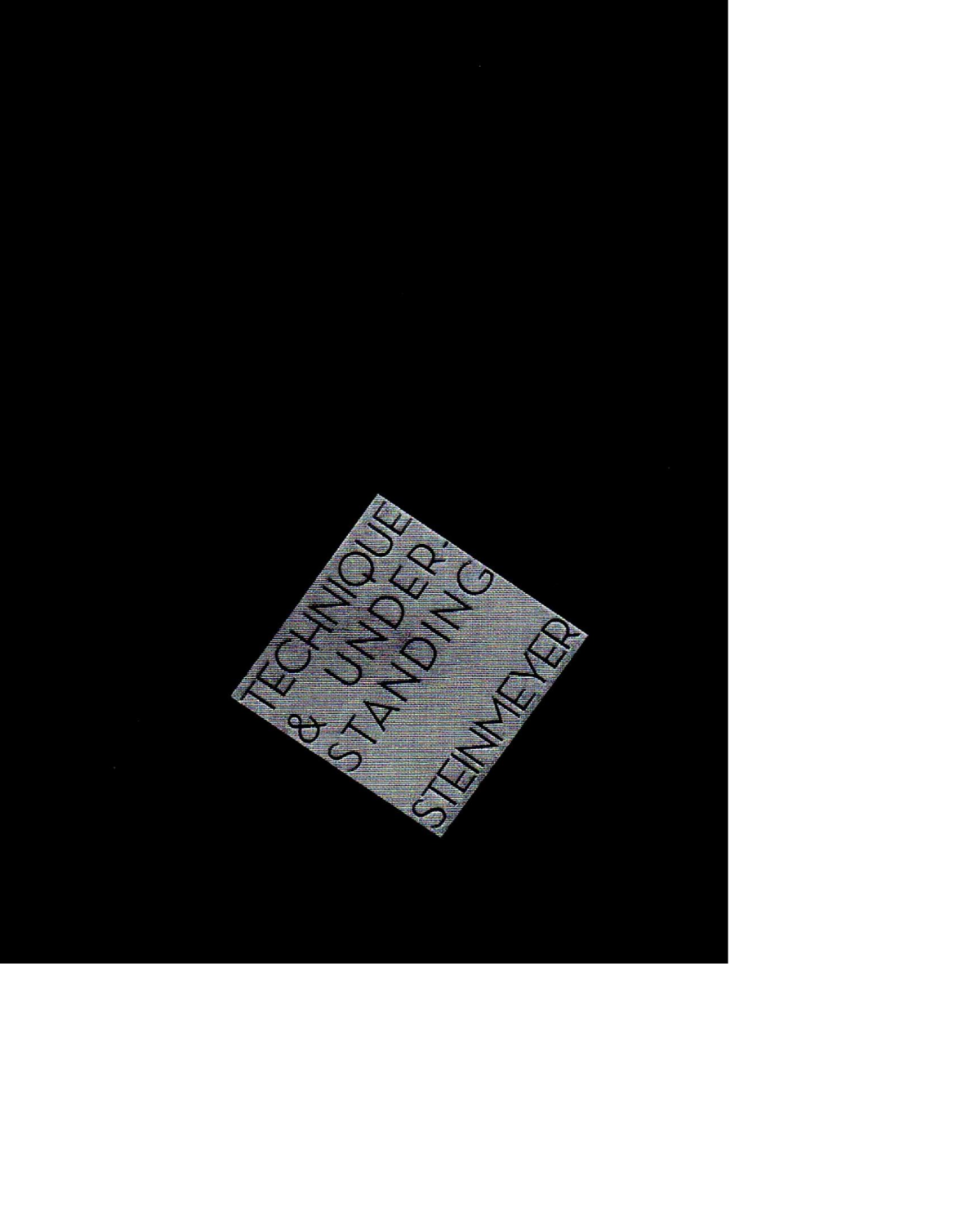 Technique Understandingnew Approaches For Stage Illusionists Jim Steinmeyer