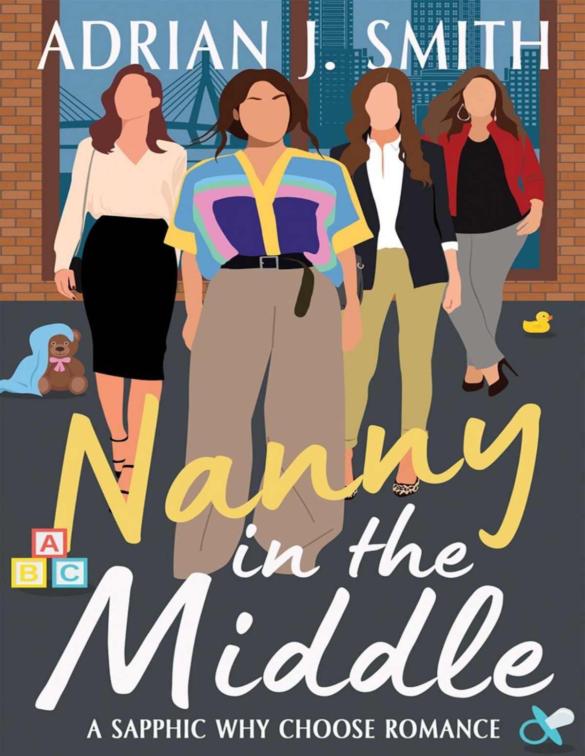 Nanny In The Middle A Sapphic Why Choose Romance Adrian J Smith