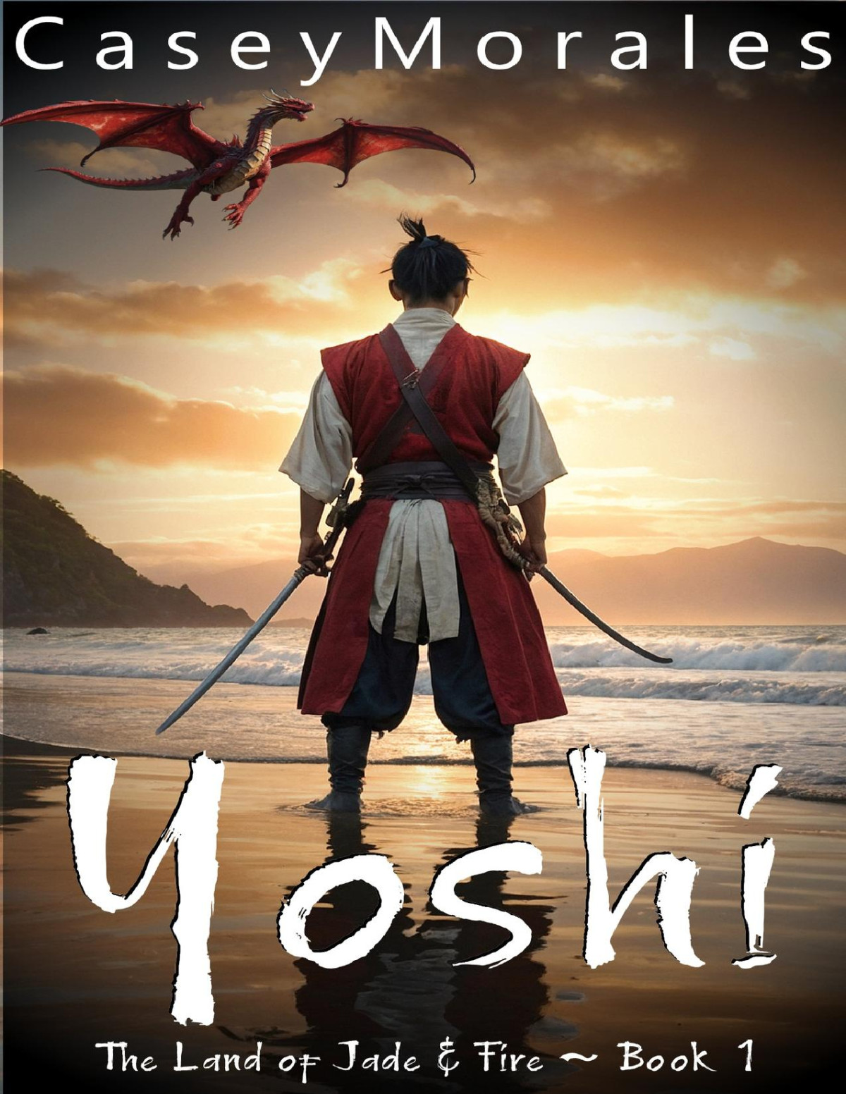 Yoshi An Epic Mm Romantic Fantasy Adventure Land Of Jade Fire Book 1 Casey Morales