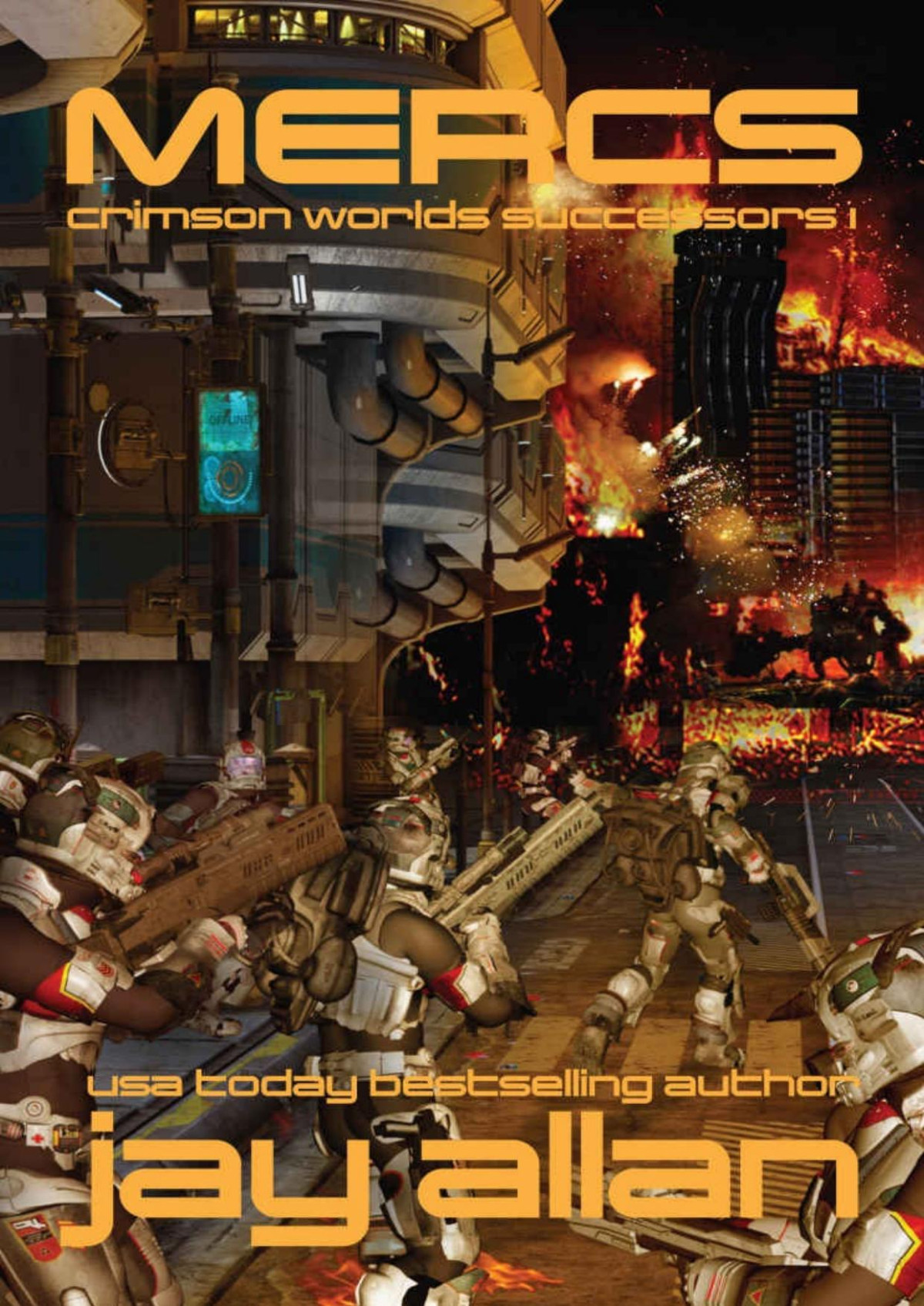 Mercs Crimson Worlds Successors Jay Allan