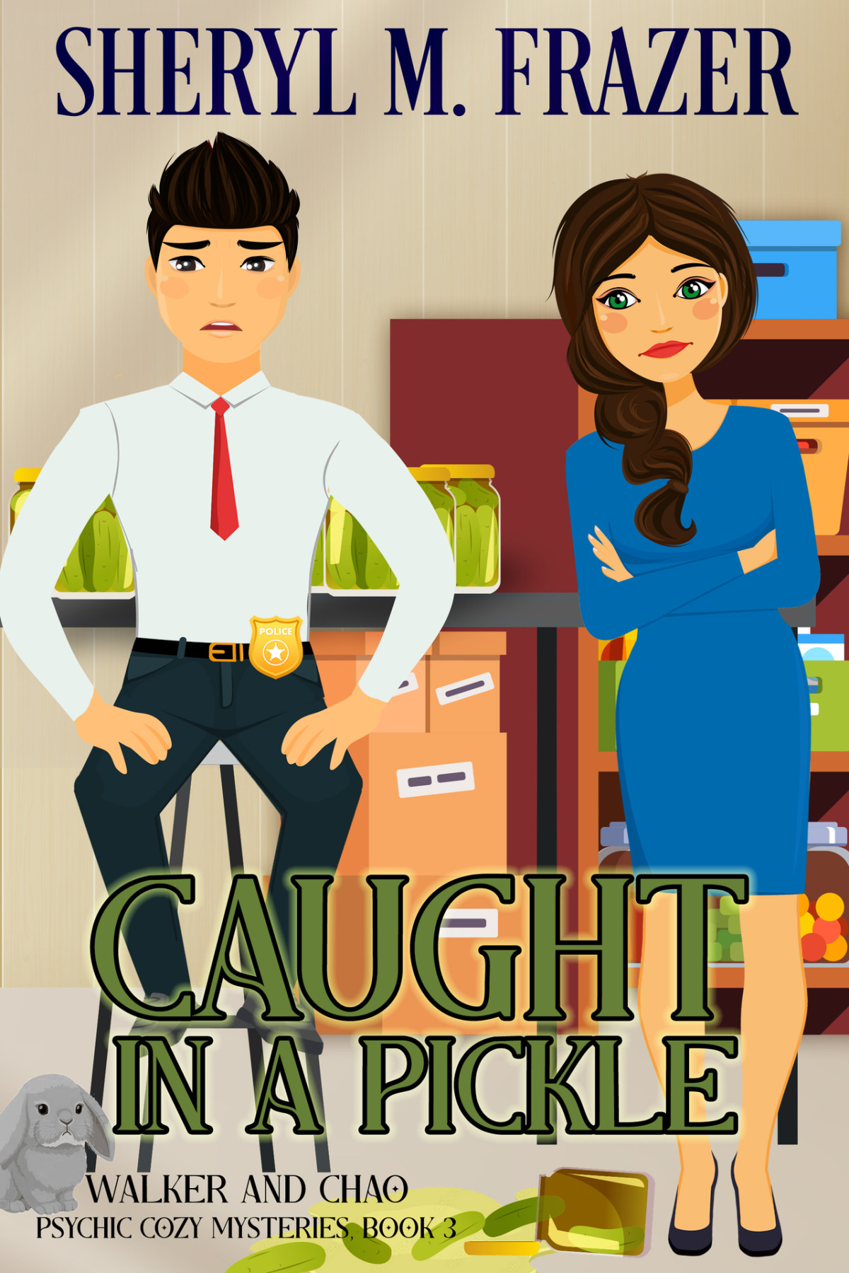 Caught In A Pickle Walker And Chao Psychic Cozy Mysteries Book 3 Sheryl M Frazer