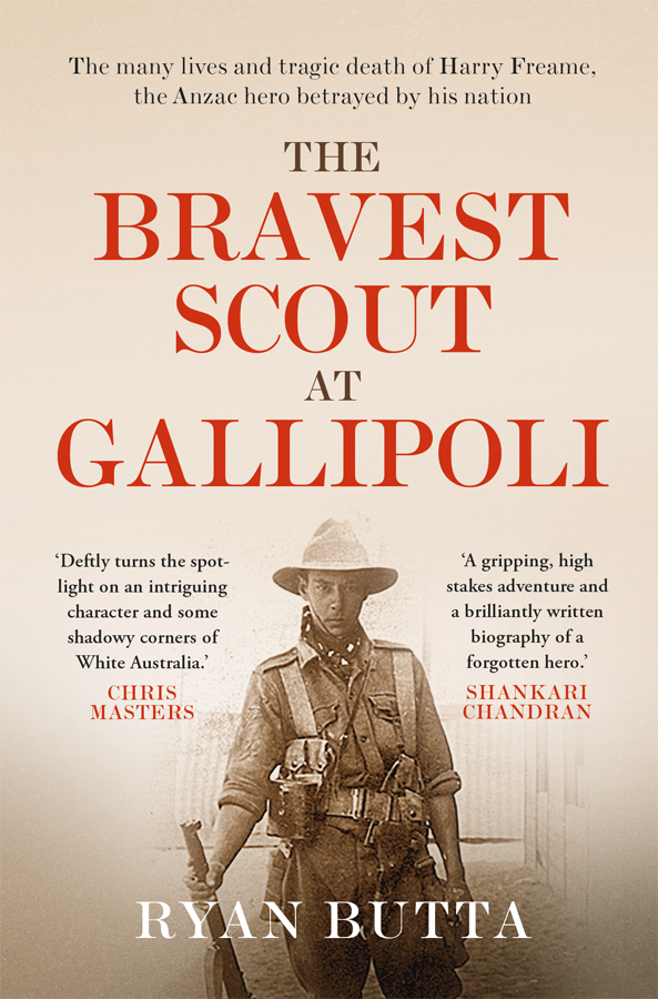 The Bravest Scout At Gallipoli Ryan Butta