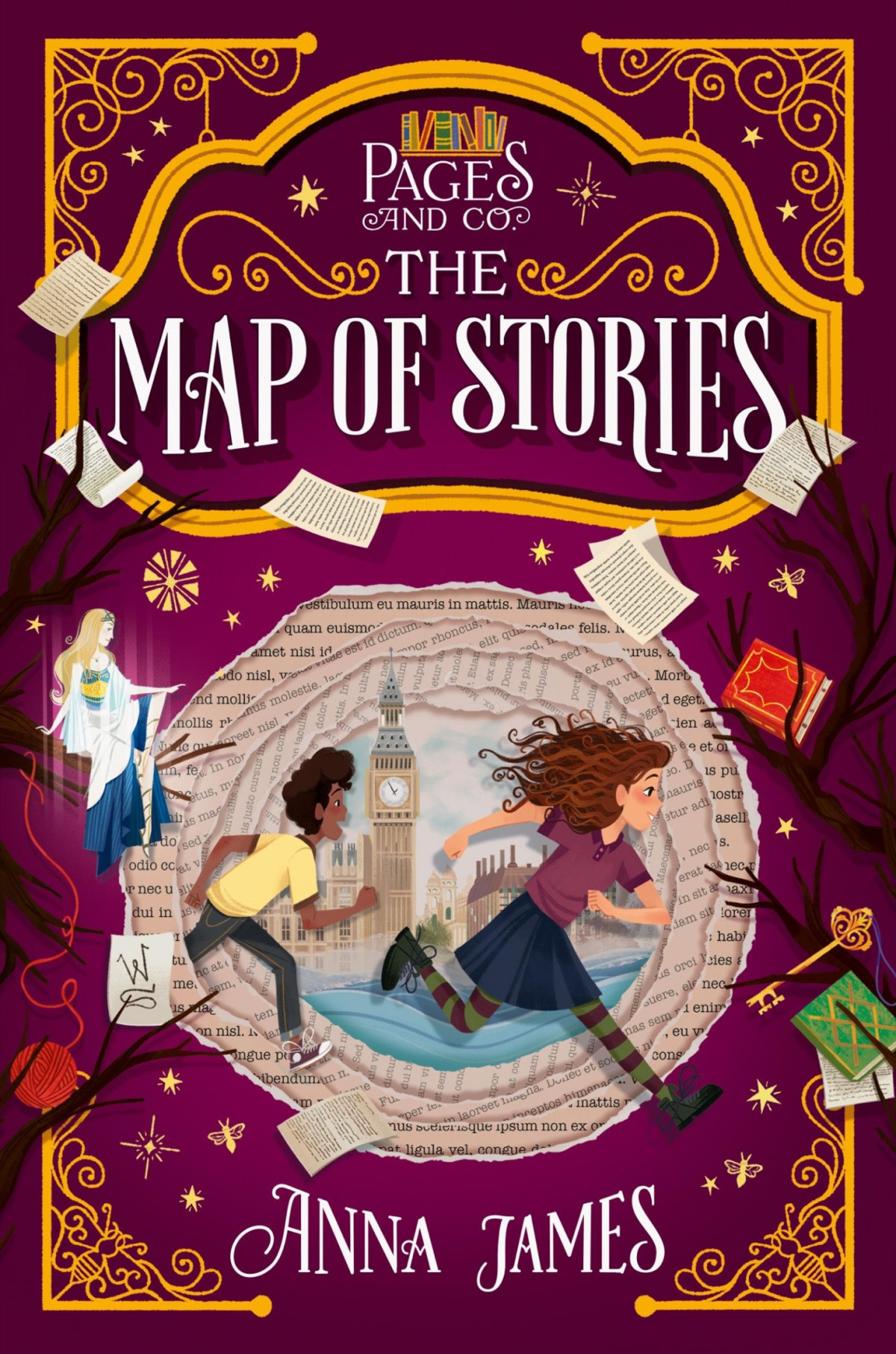 Pages Co The Map Of Stories Anna James