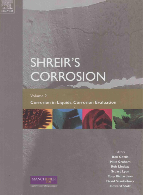 Shreirs Corrosion Fourth Edition Volume 2 Corrosion In Liquidscorrosion Evaluationr A Cottism J Graham 4th Edition Rlindsay