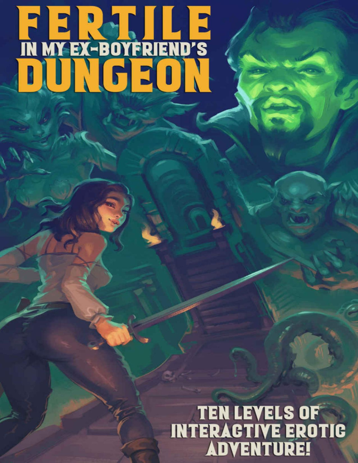 Fertile In My Exboyfriends Dungeon The Complete Interactive Adventure Amanda Clover