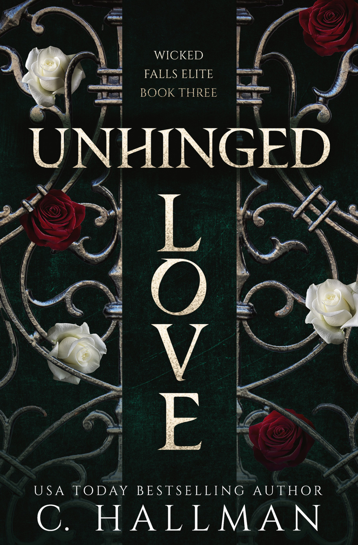 Unhinged Love A Dark Bully Romance Wicked Falls Elite Book 3 C Hallman