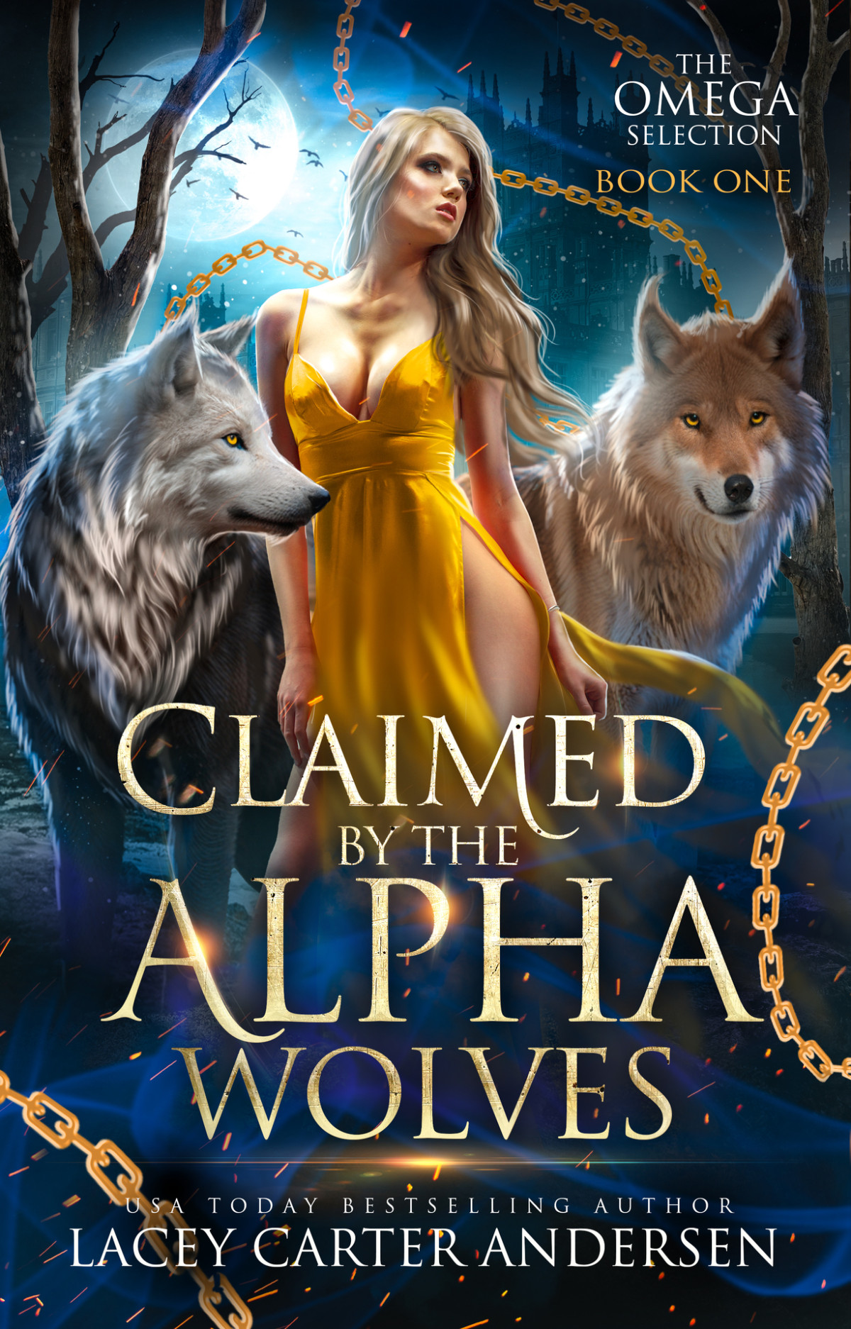 Claimed By The Alpha Wolves A Paranormal Reverse Harem Romance The Omega Selection Book 1 Lacey Carter Andersen