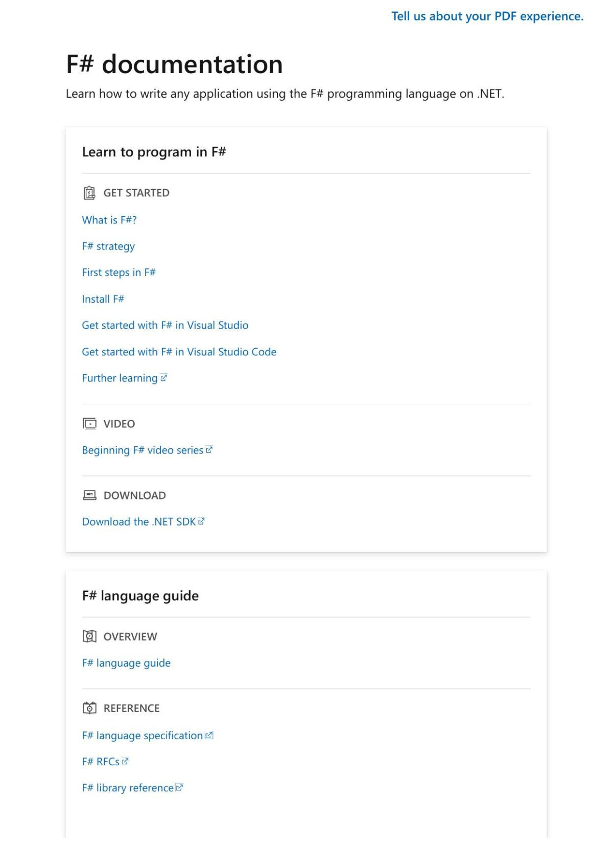 F Documentation 20250410 Microsoft Learn