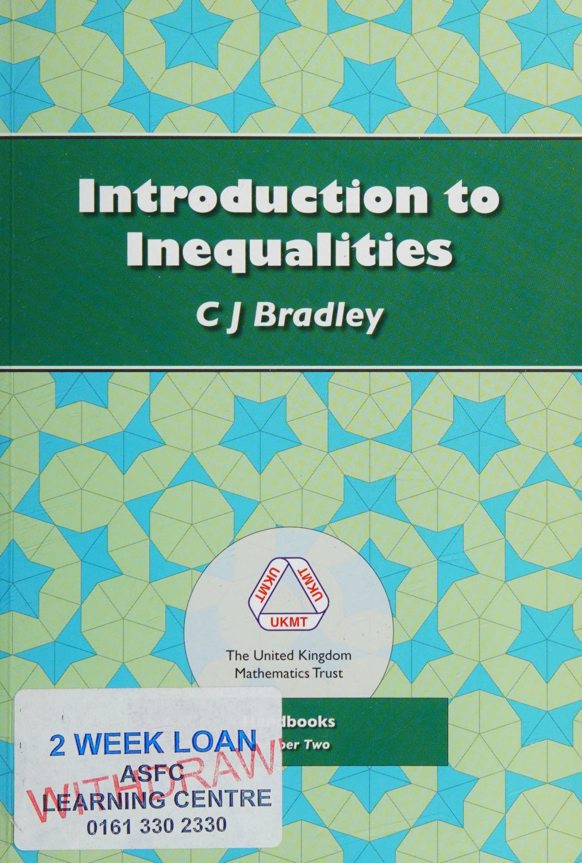 Introduction To Inequalities 3rd Edition Bradley C J Christopher John