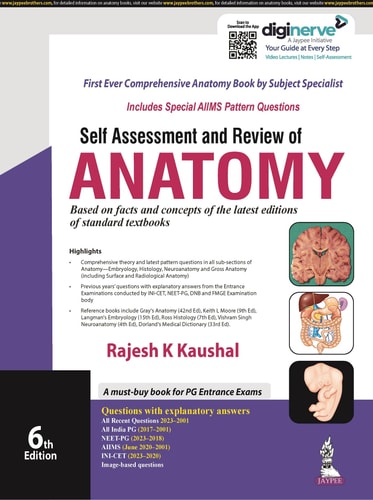 Self Assessment And Review Of Anatomy Jun 23 20239356962995jaypee Brothers Medical Publisherspdf 6th Edition Rajesh K Kaushal