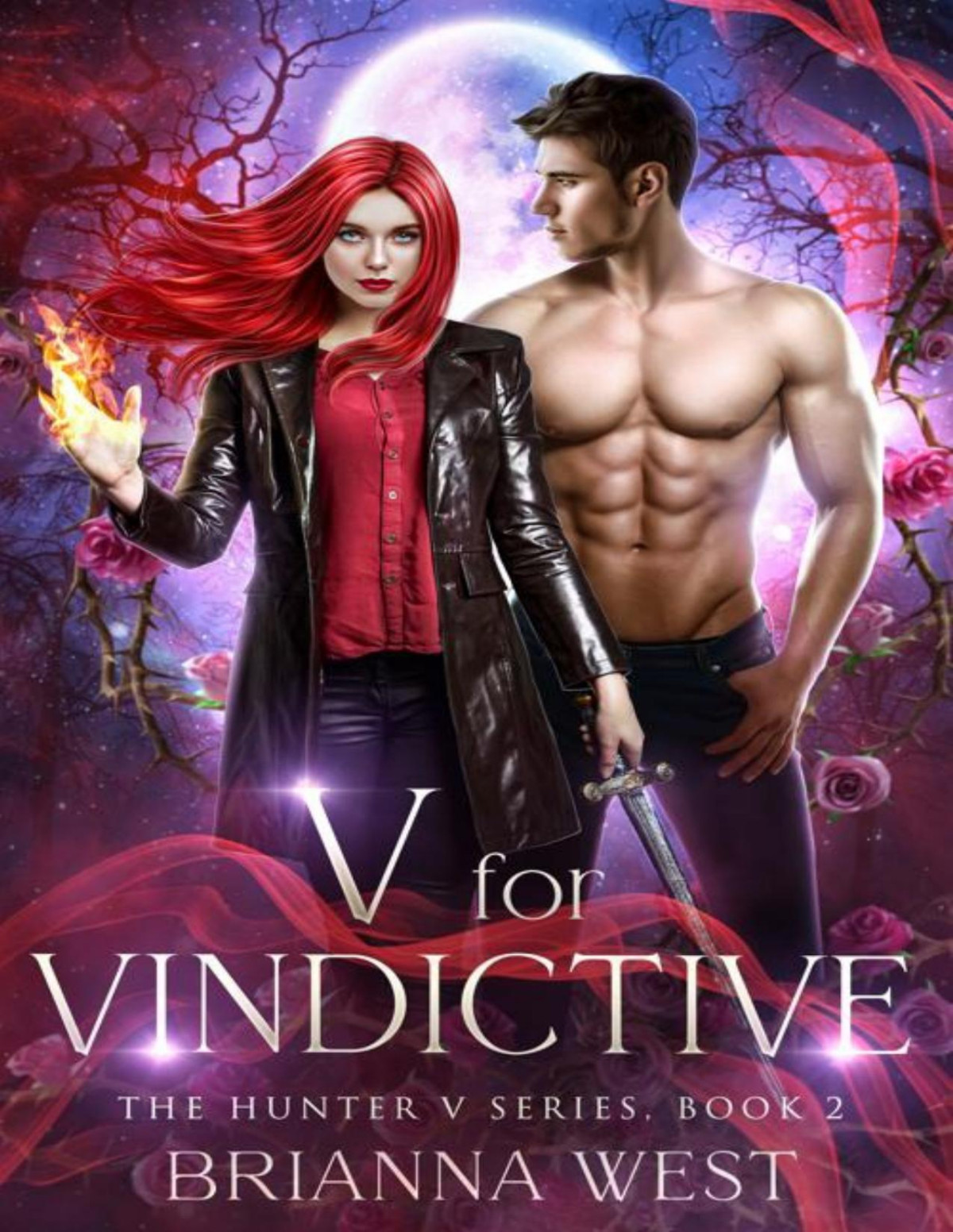 V For Vindictive A Steamy Slowbuilding Reverse Harem Vampire Romance Hunter V Book 2 Brianna West