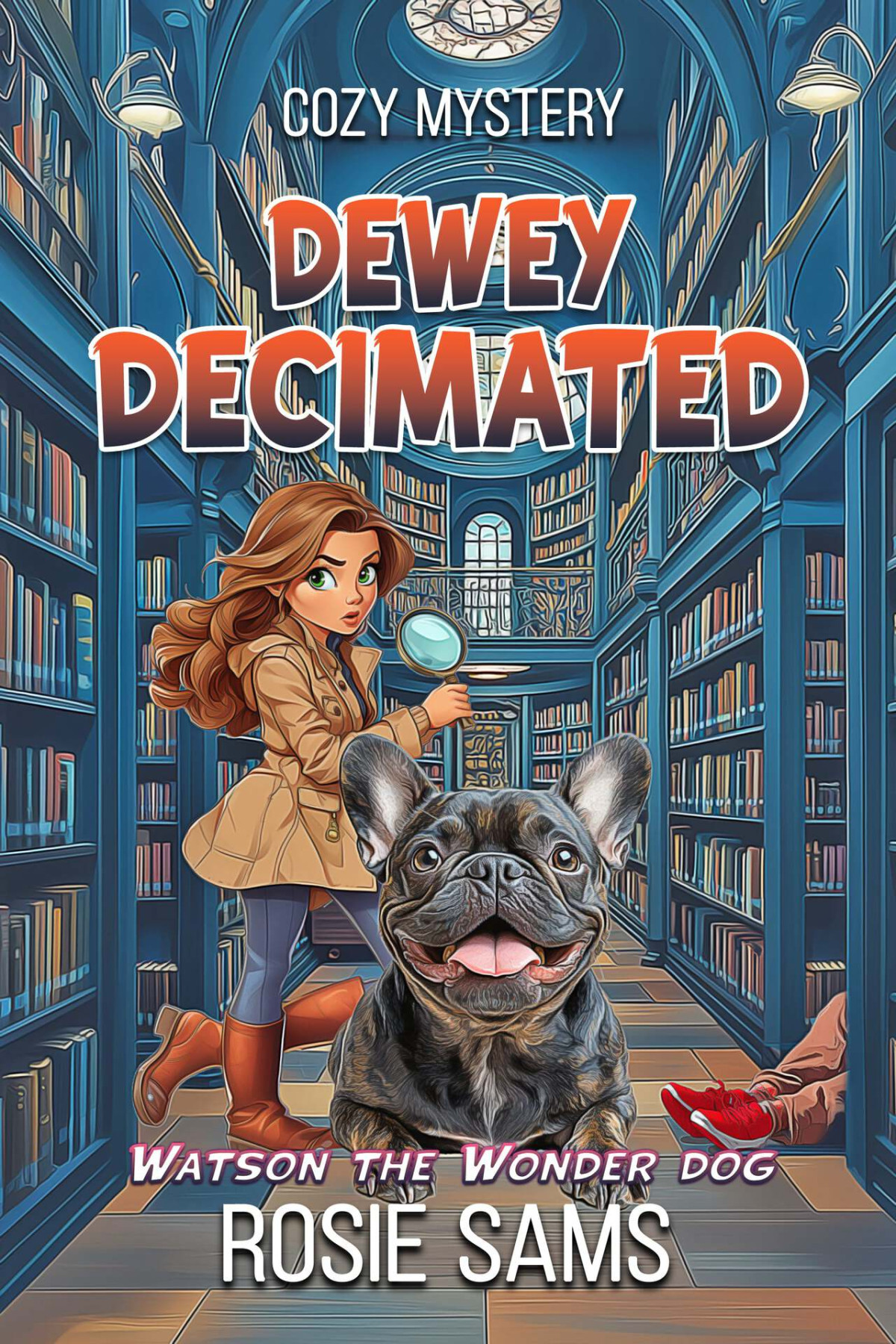 Dewey Decimated Seabrook Haven Book Club Cozy Mystery Rosie Sams