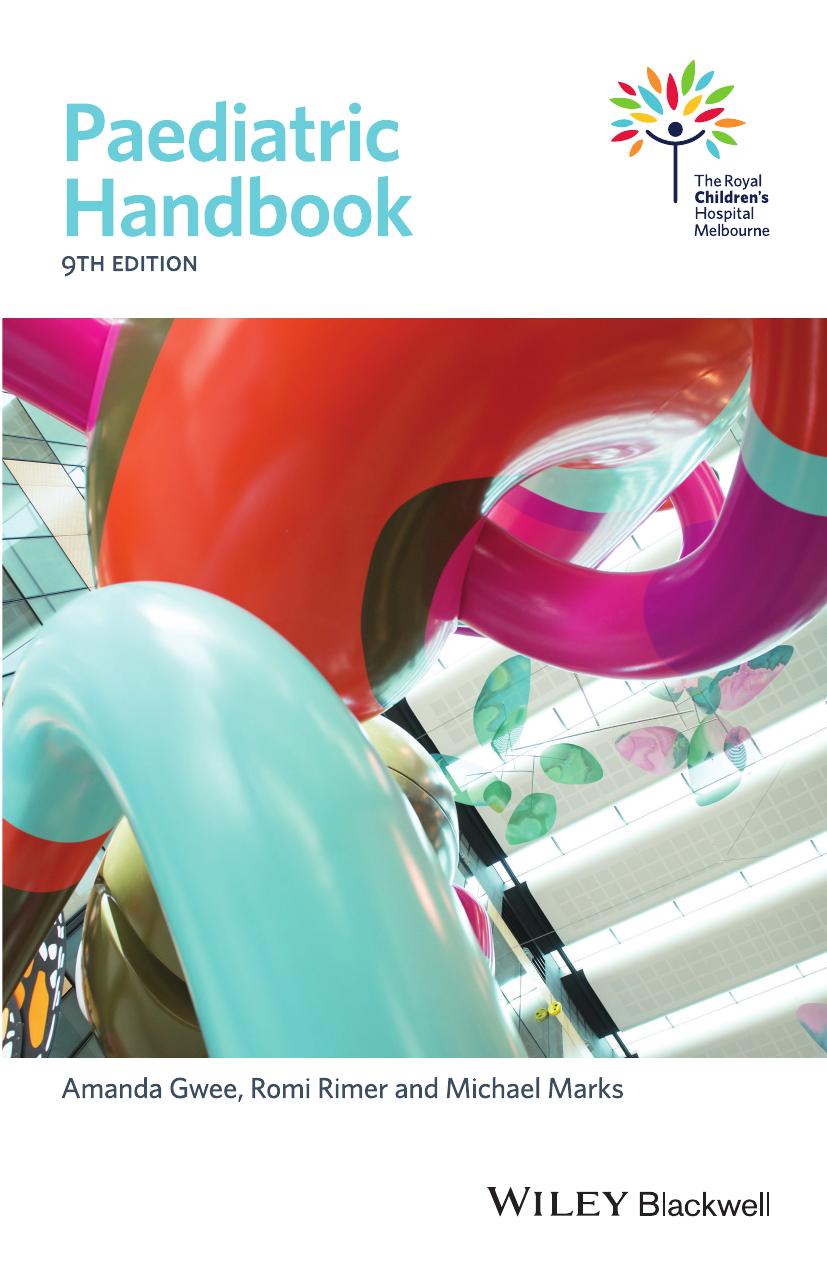 Paediatric Handbook Amanda Gwee Romi Rimer Michael Marks Gwee