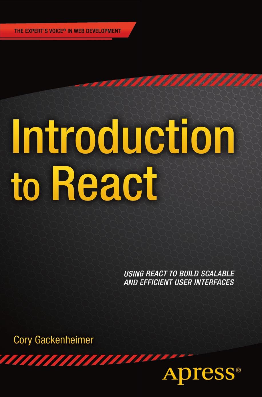 Introduction To React Cory Gackenheimer Gackenheimer Cory
