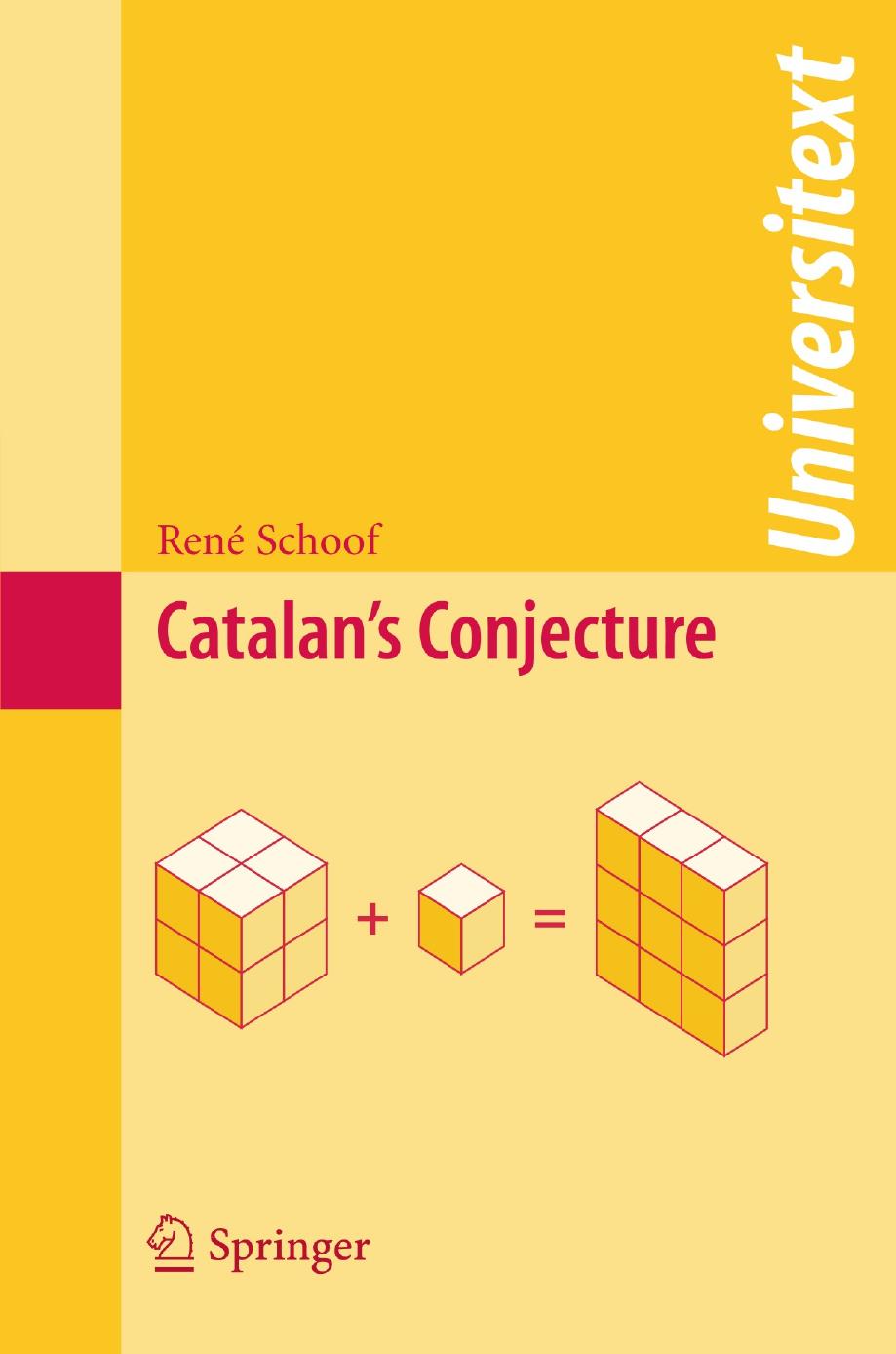 Catalans Conjecture Ren Schoof Schoof Ren