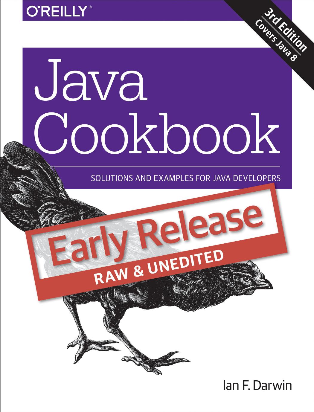 Java Cookbook Ian F Darwin Darwin Ian F