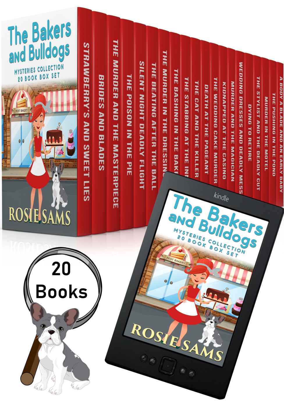 The Complete Bakers And Bulldogs Mysteries Collection Books 120 Rosie Sams