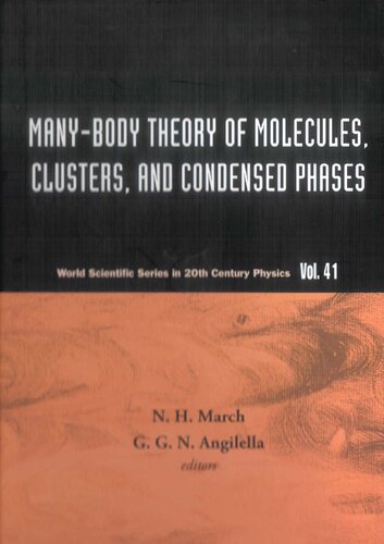 Manybody Theory Of Molecules Clusters And Condensed Phases Nh March Editor
