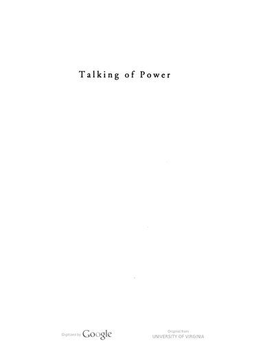 Talking Of Power Early Writings Of Bengali Women From The Midnineteenth Century To The Beginning Of The Twentieth Century Mlin Bhacrya Abhijit Sena