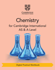 Cambridge International As A Level Chemistry Digital Practical Workbook 2 Years Roger Norris