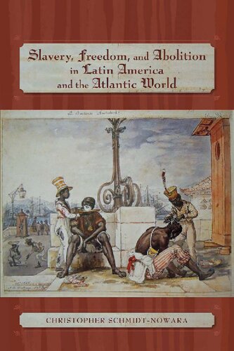 Slavery Freedom And Abolition In Latin America And The Atlantic World Christopher Schmidtnowara