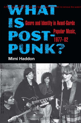 What Is Postpunk Genre And Identity In Avantgarde Popular Music 197782 Mimi Haddon