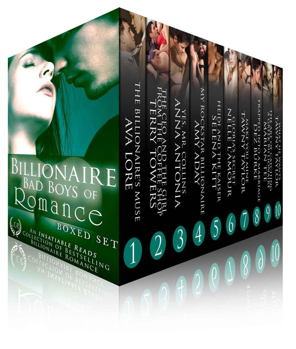 Billionaire Bad Boys Of Romance Boxed Set 1st Edition Tawny Taylor