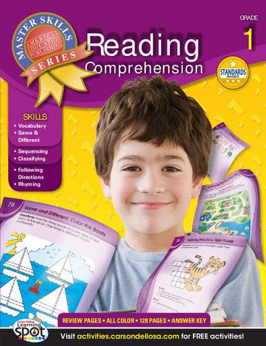 Reading Comprehension Grade 1 Carson Dellosa Education