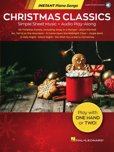 Christmas Classics Instant Piano Songs Hal Leonard Corp