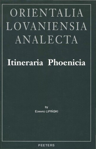 Itineraria Phoenicia Edward Lipiski