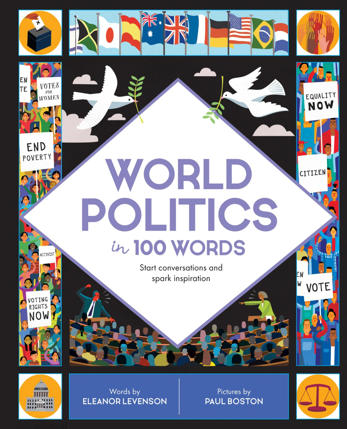 World Politics In 100 Words Start Conversations And Spark Inspiration Eleanor Levenson