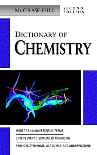 Dictionary Of Chemistry 2nd Edition Na Mcgrawhill Education