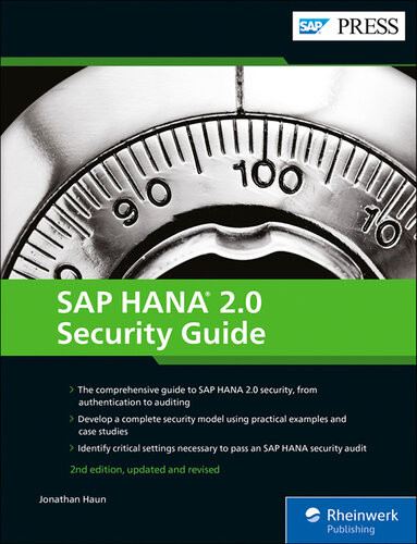 Sap Hana 20 Security Guide Jonathan Haun