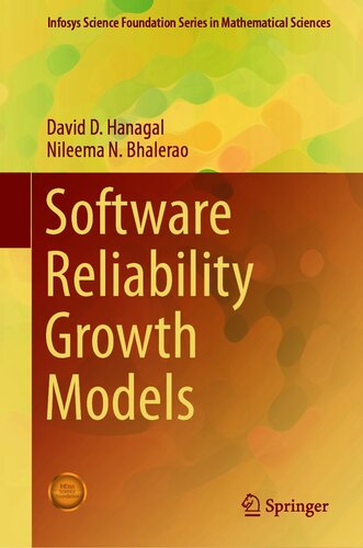 Software Reliability Growth Models David D Hanagal Nileema N Bhalerao