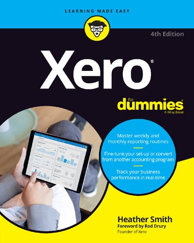 Xero For Dummies For Dummies Business Personal Finance 4th Edition Heather Smith