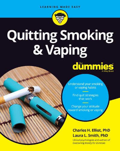 Quitting Smoking Vaping For Dummies 1st Edition Charles H Elliott