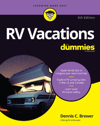 Rv Vacations For Dummies 6th Edition Dennis C Brewer