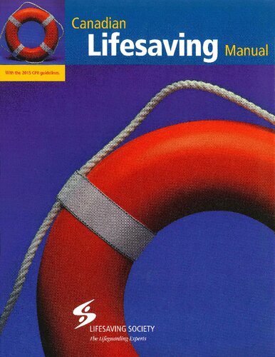 Canadian Lifesaving Manual Royal Life Saving Society Canada