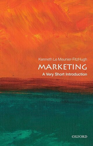 Marketing A Very Short Introduction Kenneth Le Meunierfitzhugh