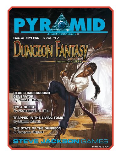 Pyramid Dungeon Fantasy Roleplaying Game Steve Jackson