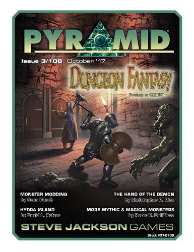 Pyramid Dungeon Fantasy Roleplaying Game Iii Steve Jackson
