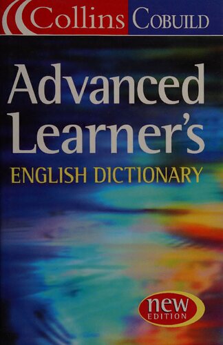 Advanced Learners English Dictionary 4 Ed Latest Repr Coll