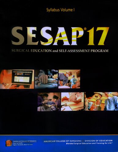Sesap 17 Surgical Education And Selfassessment Program 17th Edition American College Of Surgeons