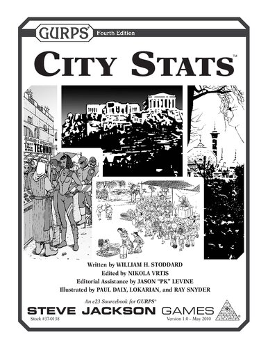 Gurps 4th Edition City Stats William H Stoddard