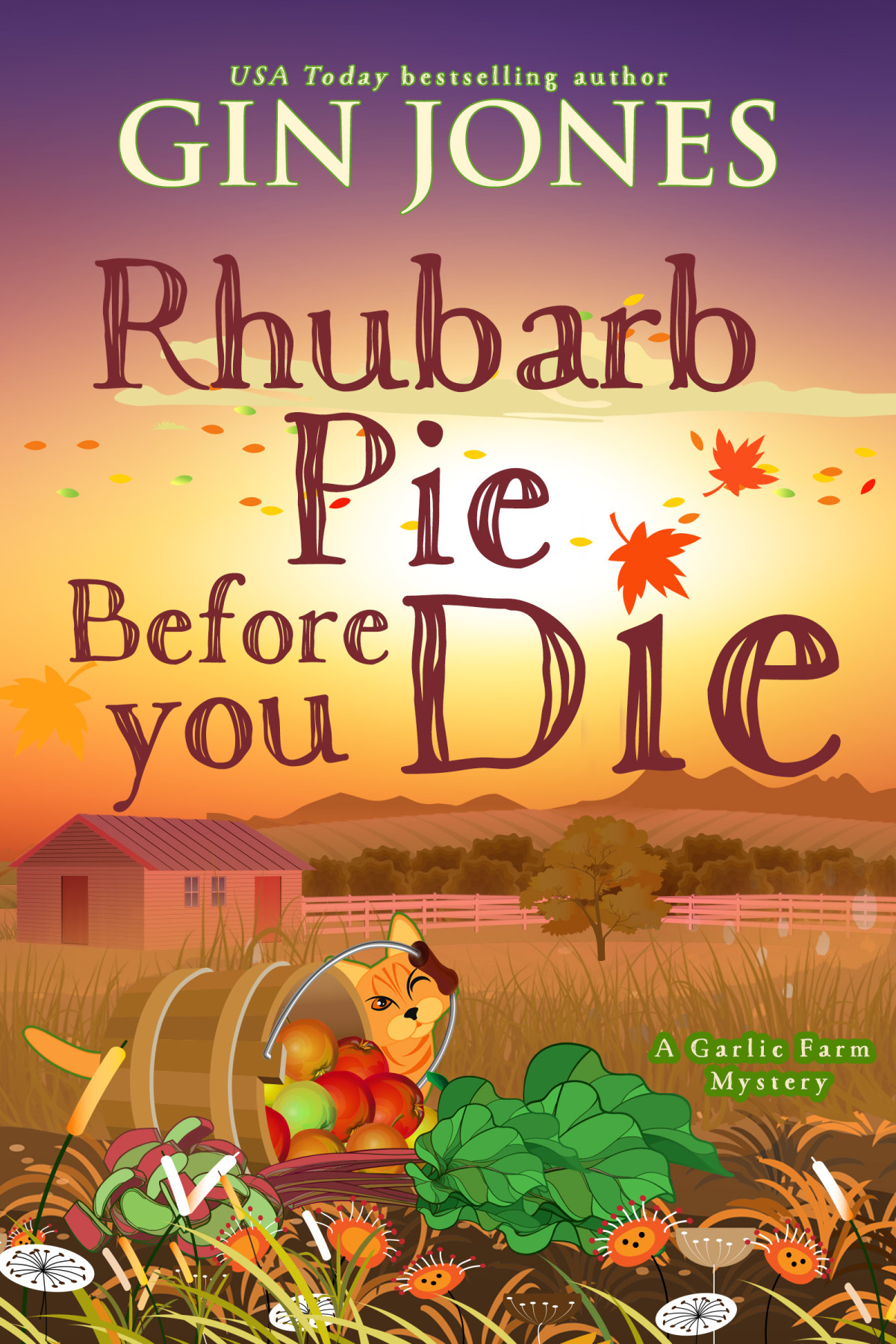 Rhubarb Pie Before You Die Gin Jones
