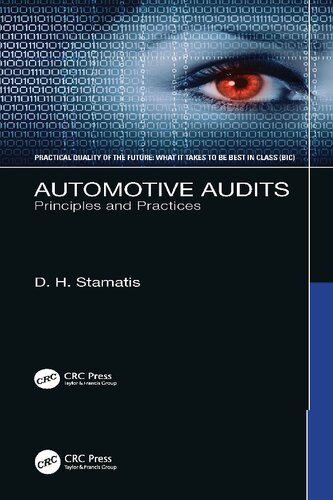 Automotive Audits Principles And Practices 1st Edition D H Stamatis