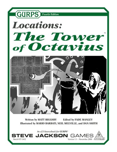 Gurps 4th Edition Locations Tower Of Octavius Matt Riggsby