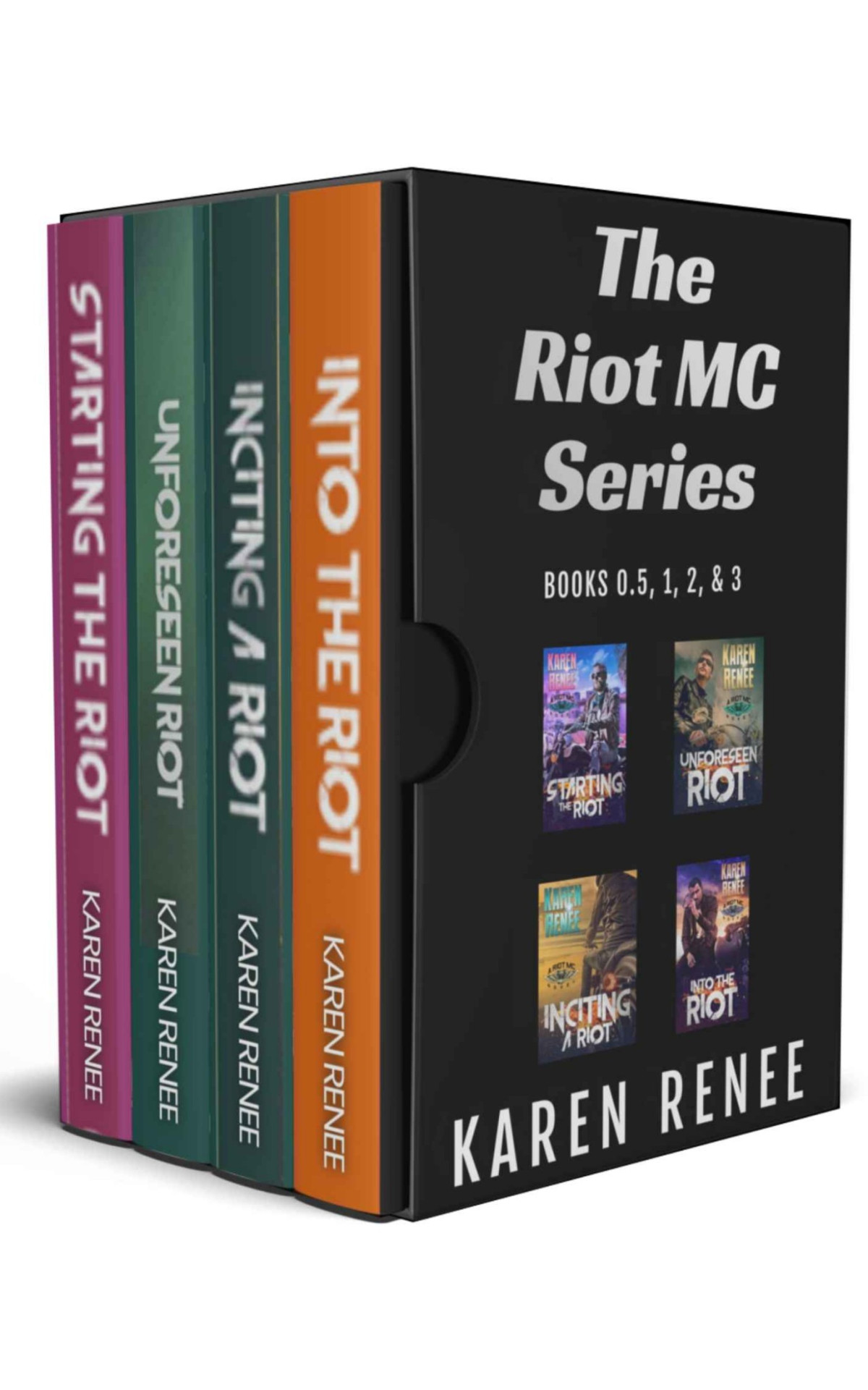 Riot Mc Box Set Books 05 1 2 3 Karen Renee Renee Karen