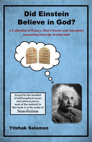 Did Einstein Believe In God Salomon Yitzhak